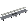 Душевой трап GAPPO G88007-5, 70*800 мм, сатин